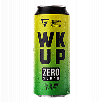 Тонизирующий безалкогольный напиток WK UP, 500мл, Лимон-лайм