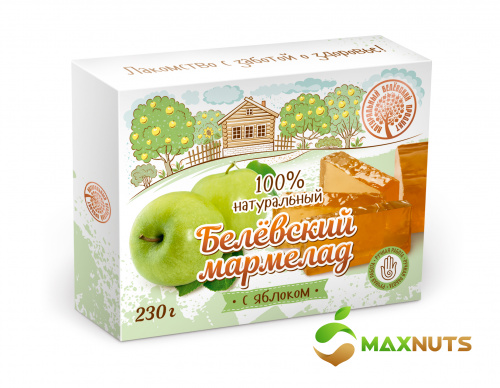 Белёвский мармелад натуральный «Яблоко» 230 г