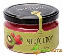 Мёд-суфле Медолюбов киви с клубникой 250мл